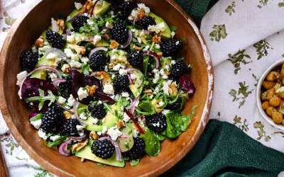 Blackberry Avocado Salad