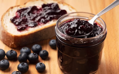 Blueberry Refrigerator Jam