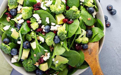 Spinach Blueberry Salad