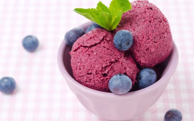 Blueberry Sorbet