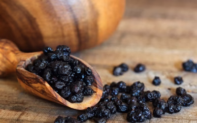 How to Dry Blueberries